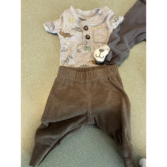 Boys Preemie Bodysuits With Pants Lot 4 Of Each Carters Brand 8 Piece - Picture 2 of 5